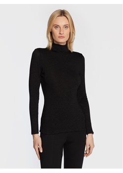 Nissa Golf TOP13587 Czarny Regular Fit ze sklepu MODIVO w kategorii Swetry damskie - zdjęcie 181175049