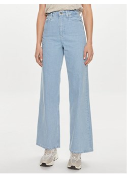 Calvin Klein Jeansy K20K206579 Niebieski Wide Leg ze sklepu MODIVO w kategorii Jeansy damskie - zdjęcie 181175105