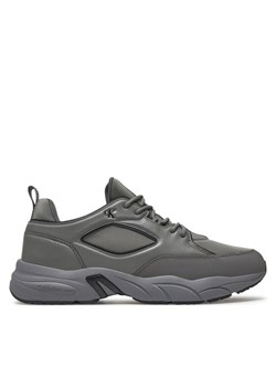 Calvin Klein Sneakersy Retro Tennis Low Laceup Mtl YM0YM00991 Szary ze sklepu MODIVO w kategorii Buty sportowe męskie - zdjęcie 181175125