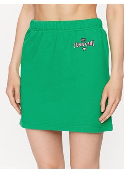Chiara Ferragni Spódnica dresowa 74CBET01 Zielony Regular Fit ze sklepu MODIVO w kategorii Spódnice - zdjęcie 181175158