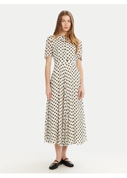 Marella Sukienka codzienna Lorenzo 2513221141 Écru Regular Fit ze sklepu MODIVO w kategorii Sukienki - zdjęcie 181175286