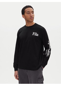 Fila Longsleeve Laon FAM0904 Czarny Oversize ze sklepu MODIVO w kategorii T-shirty męskie - zdjęcie 181175445