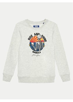 Jack&Jones Junior Bluza Headon 12220197 Szary Regular Fit ze sklepu MODIVO w kategorii Bluzy chłopięce - zdjęcie 181175589