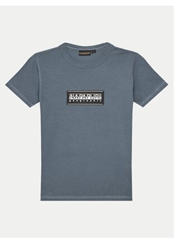 Napapijri T-Shirt Chamois NP0A4ILE M Niebieski Regular Fit ze sklepu MODIVO w kategorii T-shirty chłopięce - zdjęcie 181175619