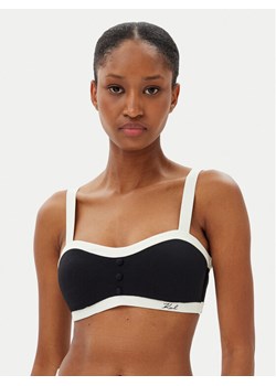 KARL LAGERFELD Góra od bikini A2W46018 Czarny ze sklepu MODIVO w kategorii Stroje kąpielowe - zdjęcie 181175738