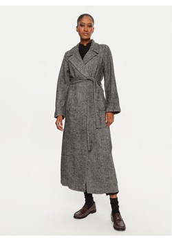 OUI Płaszcz przejściowy 88952 Szary Regular Fit ze sklepu MODIVO w kategorii Płaszcze damskie - zdjęcie 181175747