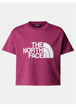 The North Face T-Shirt Easy NF0A8DRQ Różowy Relaxed Fit ze sklepu MODIVO w kategorii T-shirty chłopięce - zdjęcie 181175827