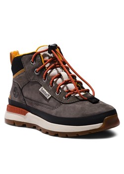 Timberland Trzewiki Field Trekker Mid TB0A64G80331 Szary ze sklepu MODIVO w kategorii Buty trekkingowe dziecięce - zdjęcie 181175829