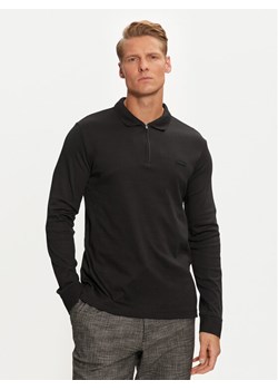 Calvin Klein Polo K10K113586 Czarny Slim Fit ze sklepu MODIVO w kategorii T-shirty męskie - zdjęcie 181175867