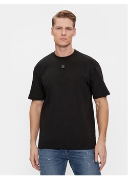 Hugo T-Shirt Dalile 50505201 Czarny Regular Fit ze sklepu MODIVO w kategorii T-shirty męskie - zdjęcie 181175919
