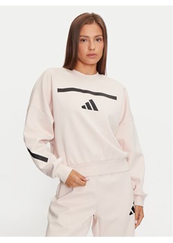 adidas Bluza Z.N.E. JF4783 Różowy Loose Fit - id: 0000304063350 - marki adidas - 181175957 adidas Bluza Z.N.E. JF4783 Różowy Loose Fit ze sklepu MODIVO w kategorii Bluzy damskie - zdjęcie 181175957