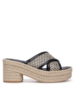 Nine West Espadryle WYL2734-1 Czarny ze sklepu MODIVO w kategorii Klapki damskie - zdjęcie 181175987