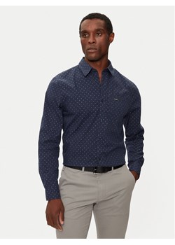 Guess Koszula M4BH42 WGK50 Granatowy Regular Fit ze sklepu MODIVO w kategorii Koszule męskie - zdjęcie 181176019
