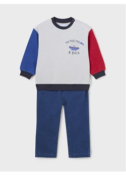 Mayoral Komplet bluza i spodnie materiałowe 2.542 Niebieski Regular Fit ze sklepu MODIVO w kategorii Dresy dla niemowlaka - zdjęcie 181176038