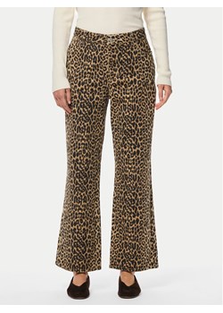 Pieces Jeansy Salume 17156943 Brązowy Straight Fit ze sklepu MODIVO w kategorii Jeansy damskie - zdjęcie 181176055