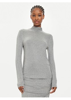PINKO Bluzka Koch 104453 A2B4 Szary Regular Fit ze sklepu MODIVO w kategorii Bluzki damskie - zdjęcie 181176095