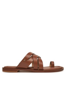 MICHAEL Michael Kors Japonki Nora 40S5NOFS1L Brązowy - id: 0000305218148 - marki Michael Michael Kors - 181176185 MICHAEL Michael Kors Japonki Nora 40S5NOFS1L Brązowy ze sklepu MODIVO w kategorii Klapki damskie - zdjęcie 181176185