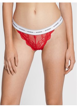 Guess Figi brazylijskie Belle O97E01 KBBT0 Czerwony - id: 0000300931219 - marki Guess - 181176195 Guess Figi brazylijskie Belle O97E01 KBBT0 Czerwony ze sklepu MODIVO w kategorii Majtki damskie - zdjęcie 181176195