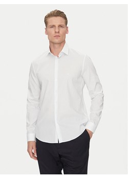 Calvin Klein Koszula K10K112743 Biały Extra Slim Fit ze sklepu MODIVO w kategorii Koszule męskie - zdjęcie 181176249