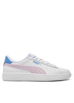 Puma Sneakersy Smash 3.0 L Jr 392031-13 Biały ze sklepu MODIVO w kategorii Buty sportowe dziecięce - zdjęcie 181176279