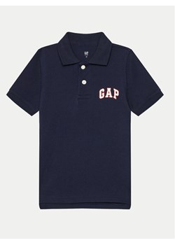 Gap Polo 843607-00 Granatowy Regular Fit - id: 0000304144806 - marki Gap - 181176365 Gap Polo 843607-00 Granatowy Regular Fit ze sklepu MODIVO w kategorii T-shirty chłopięce - zdjęcie 181176365