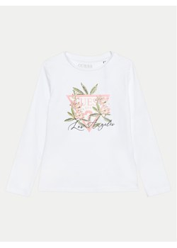 Guess Bluzka J4BI26 J1314 Biały Regular Fit ze sklepu MODIVO w kategorii T-shirty chłopięce - zdjęcie 181176438