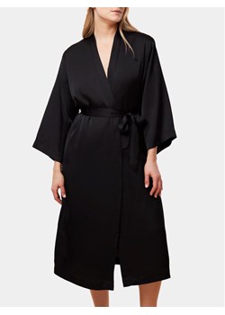 Triumph Szlafrok Robes Satin Robe 01 10216534 Czarny ze sklepu MODIVO w kategorii Szlafroki damskie - zdjęcie 181176559