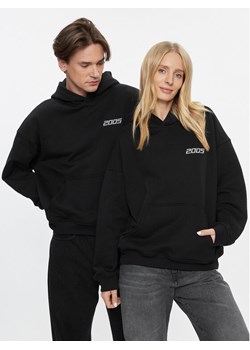 2005 Bluza Unisex Basic Czarny Relaxed Fit ze sklepu MODIVO w kategorii Bluzy męskie - zdjęcie 181176587