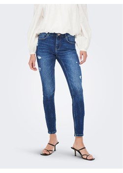 ONLY Jeansy 15259128 Niebieski Skinny Fit ze sklepu MODIVO w kategorii Jeansy damskie - zdjęcie 181176665