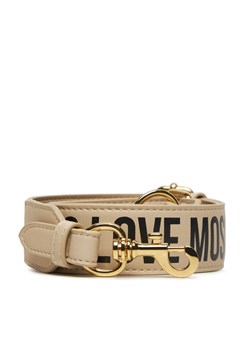 LOVE MOSCHINO Wymienny pasek do torebki JC6404PP1LLV111A Beżowy ze sklepu MODIVO w kategorii Paski damskie - zdjęcie 181176695