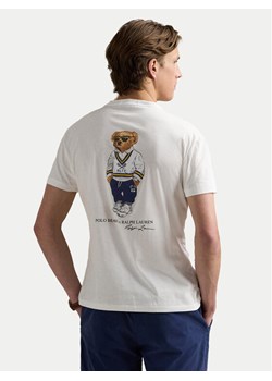 Polo Ralph Lauren T-Shirt 710969631001 Biały Custom Slim Fit ze sklepu MODIVO w kategorii T-shirty męskie - zdjęcie 181176707