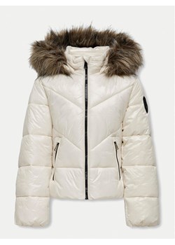 Kids ONLY Kurtka zimowa 15324041 Beżowy Regular Fit ze sklepu MODIVO w kategorii Kurtki dziewczęce - zdjęcie 181176718
