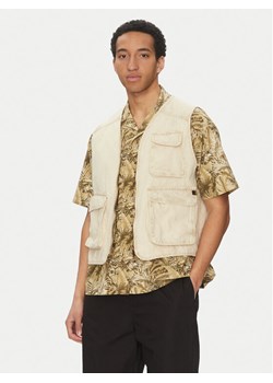 Alpha Industries Kamizelka Canvas Acid Vest 156140 Biały Loose Fit ze sklepu MODIVO w kategorii Kamizelki męskie - zdjęcie 181176766