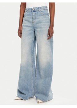 TWINSET Jeansy 251TT2260 Niebieski Wide Leg ze sklepu MODIVO w kategorii Jeansy damskie - zdjęcie 181176819