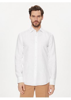 Boss Koszula H Hank Kent C1 214 50490234 Biały Slim Fit ze sklepu MODIVO w kategorii Koszule męskie - zdjęcie 181176938