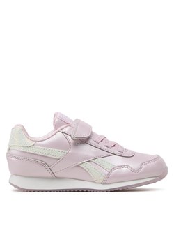 Reebok Sneakersy Royal Classic Jog 3 HP8659 Różowy ze sklepu MODIVO w kategorii Buty sportowe dziecięce - zdjęcie 181177045