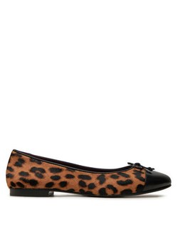Tory Burch Baleriny 154509 Brązowy ze sklepu MODIVO w kategorii Balerinki - zdjęcie 181177056