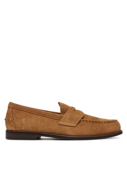 Polo Ralph Lauren Mokasyny 803961416002 Brązowy ze sklepu MODIVO w kategorii Mokasyny męskie - zdjęcie 181177255