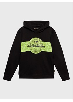 Napapijri Bluza B-Pinzon NP0A4GXD M Czarny Regular Fit ze sklepu MODIVO w kategorii Bluzy chłopięce - zdjęcie 181177266