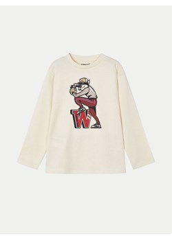 Mayoral Bluzka 4042 Beżowy Regular Fit ze sklepu MODIVO w kategorii T-shirty chłopięce - zdjęcie 181177305