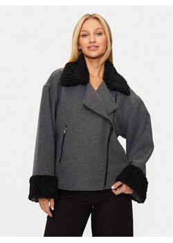 Karen by Simonsen Kurtka przejściowa Ragnu 10105195 Szary Loose Fit ze sklepu MODIVO w kategorii Kurtki damskie - zdjęcie 181177347