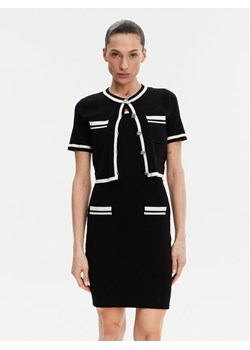 Morgan Sukienka dzianinowa 251-RMBIBI Czarny Slim Fit ze sklepu MODIVO w kategorii Sukienki - zdjęcie 181177409