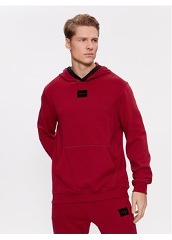 Hugo Bluza Daratscho_V 50496697 Czerwony Regular Fit ze sklepu MODIVO w kategorii Bluzy męskie - zdjęcie 181177446
