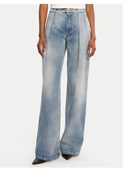 Balmain Jeansy DF0ML095DF17 Niebieski Loose Fit ze sklepu MODIVO w kategorii Jeansy damskie - zdjęcie 181177647
