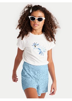 Mayoral T-Shirt 6020 Écru Regular Fit ze sklepu MODIVO w kategorii Bluzki dziewczęce - zdjęcie 181177745