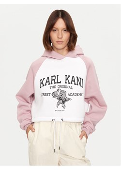Karl Kani Bluza Street Academy 61210024 Różowy Loose Fit ze sklepu MODIVO w kategorii Bluzy damskie - zdjęcie 181177775