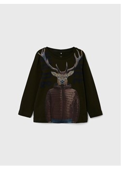NAME IT Bluzka 13206779 Zielony Regular Fit ze sklepu MODIVO w kategorii Kaftaniki i bluzki - zdjęcie 181177828