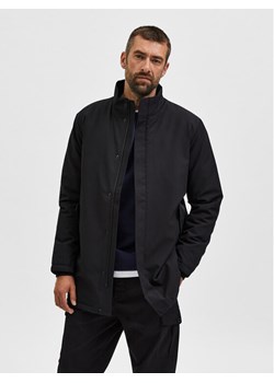 Selected Homme Kurtka przejściowa Peel 16084885 Czarny Regular Fit ze sklepu MODIVO w kategorii Kurtki męskie - zdjęcie 181177965