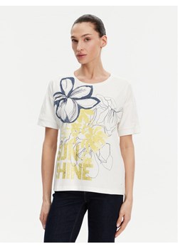 Olsen T-Shirt 11105007 Biały Relaxed Fit ze sklepu MODIVO w kategorii Bluzki damskie - zdjęcie 181178068