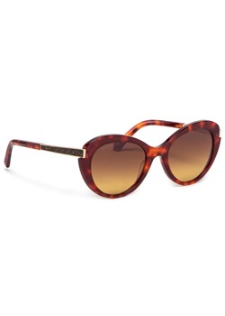 Swarovski Okulary przeciwsłoneczne SK0327/S Czerwony ze sklepu MODIVO w kategorii Okulary przeciwsłoneczne damskie - zdjęcie 181178159